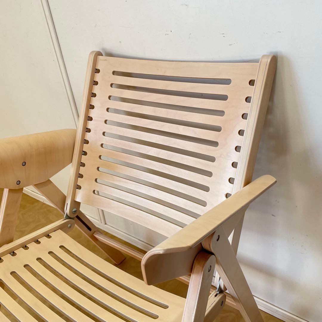 レックス REX フォールディングチェア 折りたたみ椅子 木製イス 北欧スタイル