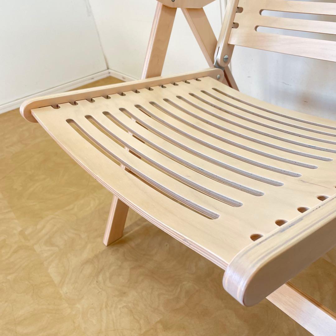レックス REX フォールディングチェア 折りたたみ椅子 木製イス 北欧スタイル