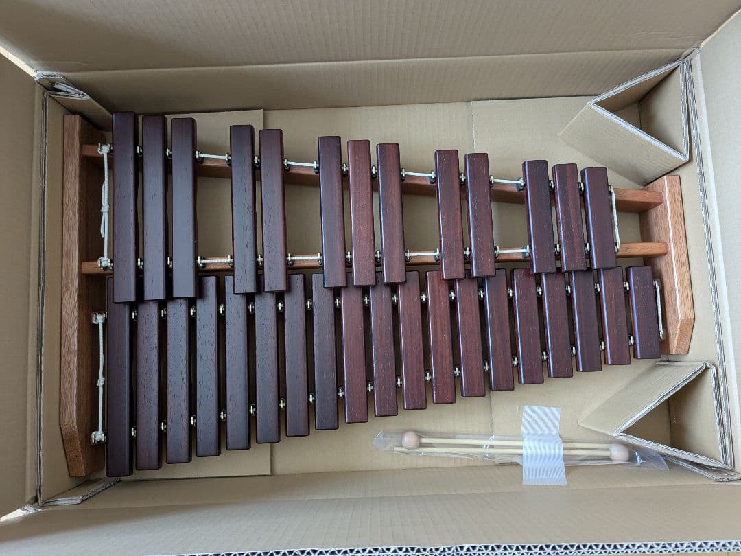 KOROGIコオロギ　木製シロフォン マレット付き