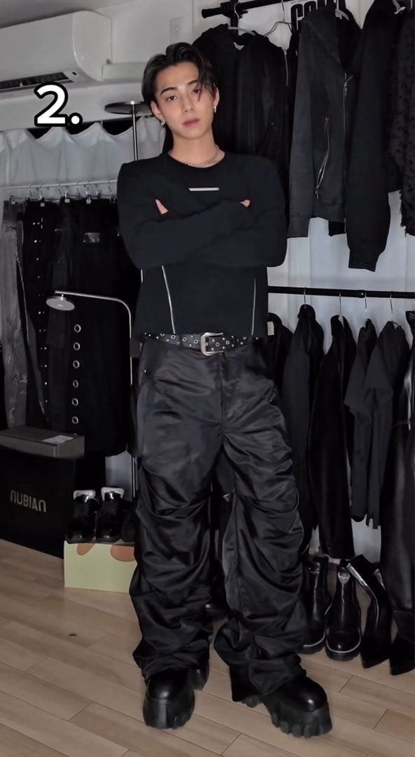 Jentlouis パラシュートパンツ