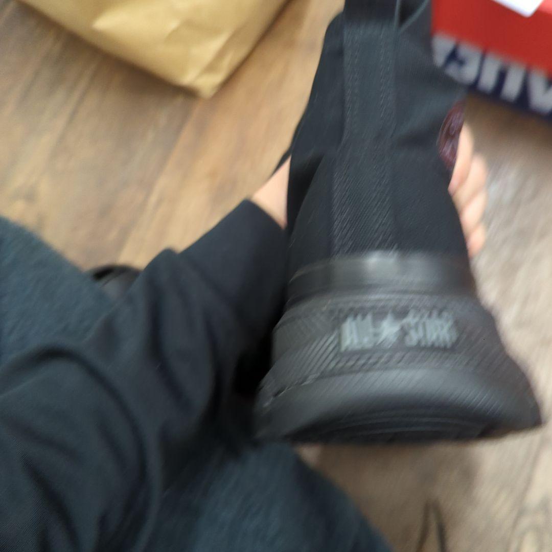 コンバース トレックウェーブ Z HI 黒 27.5 箱付 美品