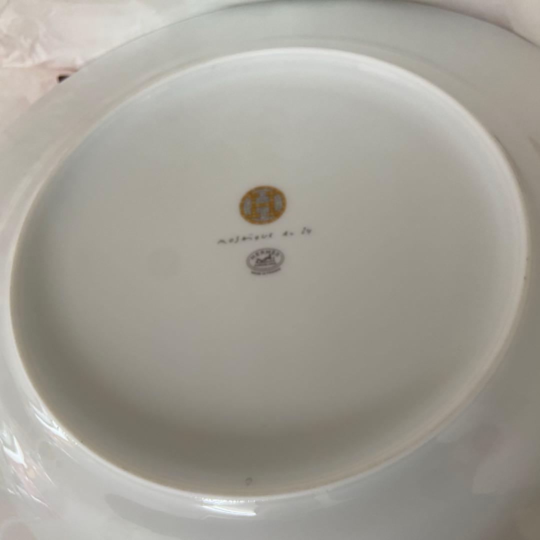 新品・未使用⭐️HERMES プレート 27.5cm モザイク ヴァンキャトル