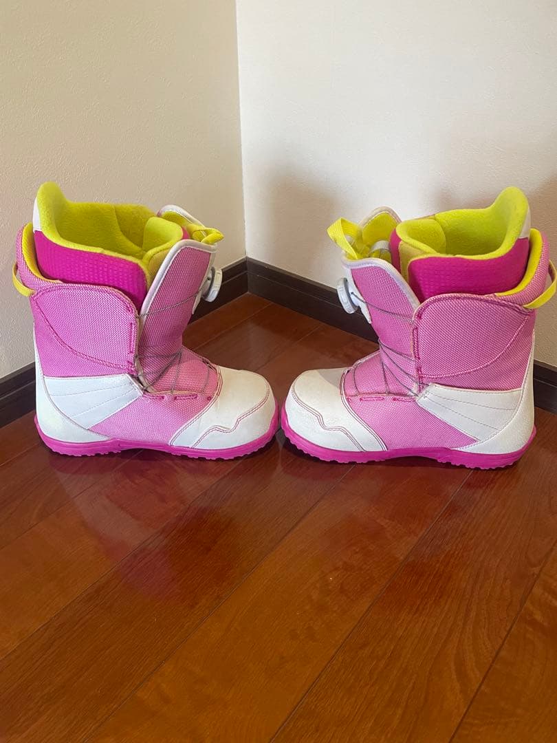Burton チクレット 115cmセット キッズ 女子 ブーツ ビンディング