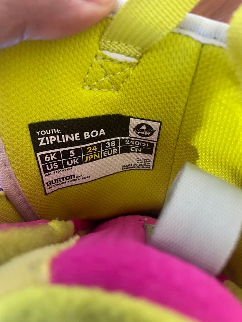 Burton チクレット 115cmセット キッズ 女子 ブーツ ビンディング