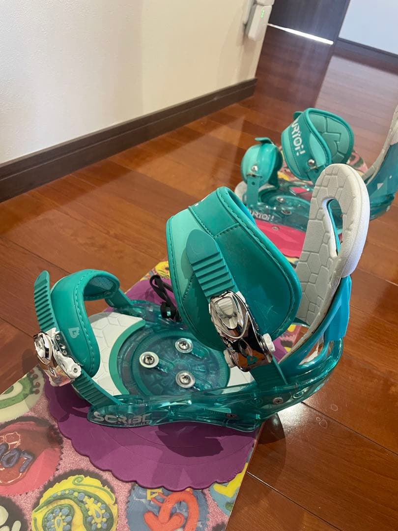 Burton チクレット 115cmセット キッズ 女子 ブーツ ビンディング