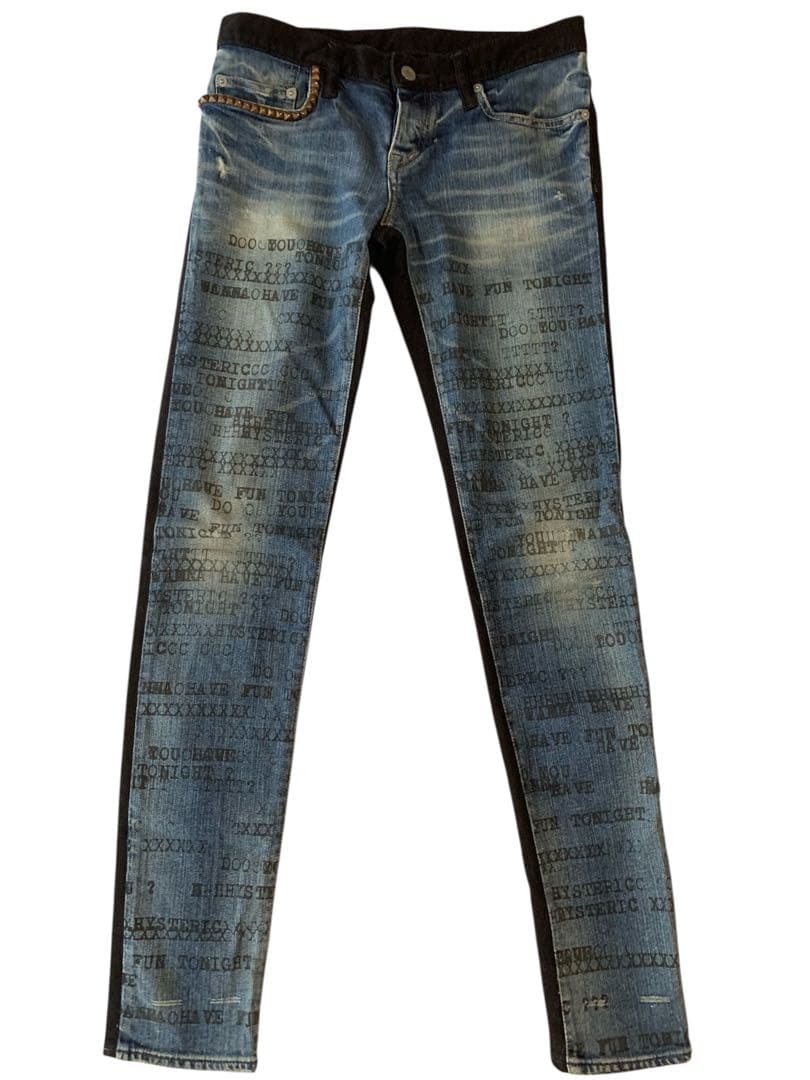 HYSTERIC タイプロゴ パンツ