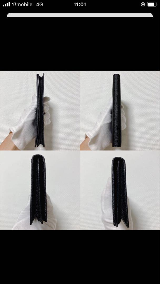 ・未使用　BVLGARI ブルガリ レザー長財布　ブラック　黒　箱付き