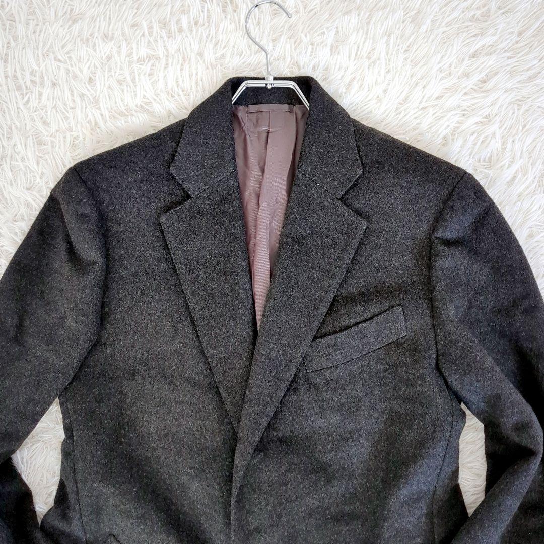 人気✨️SHIPS×最高級【ピアチェンツァ】ロング上質ウールコート LL