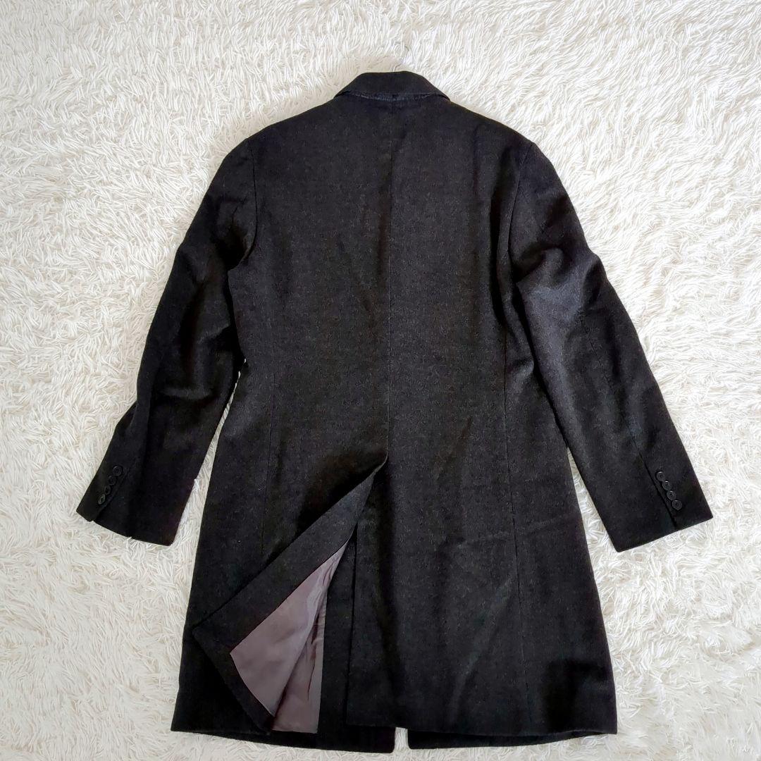 人気✨️SHIPS×最高級【ピアチェンツァ】ロング上質ウールコート LL