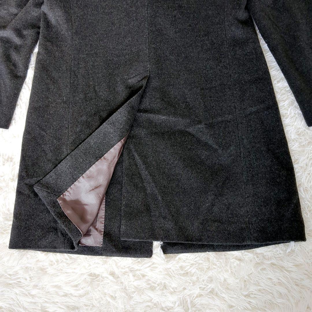 人気✨️SHIPS×最高級【ピアチェンツァ】ロング上質ウールコート LL