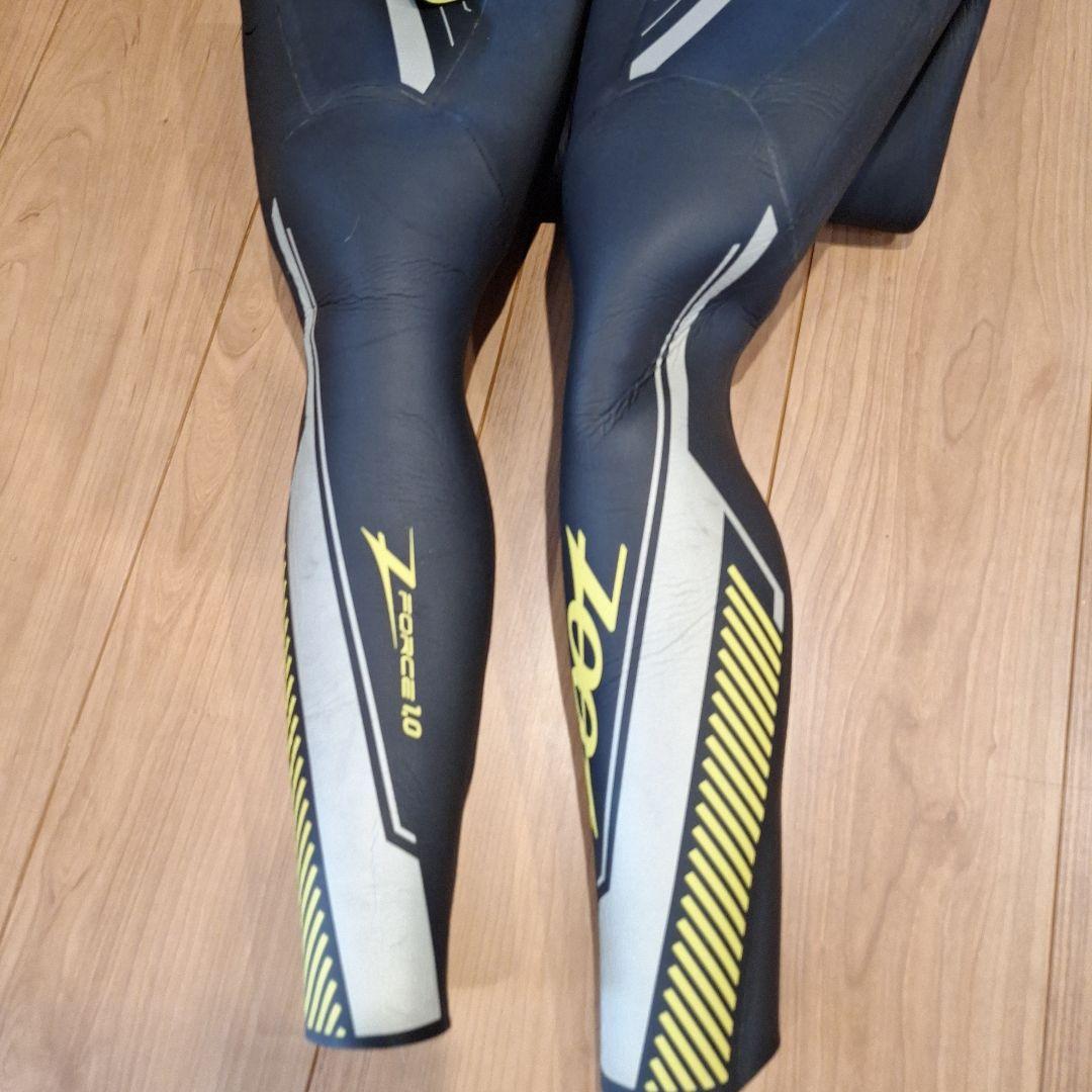 Zoot Z Force 10 トライアスロン　ウェットスーツ 黒/黄　Sサイズ