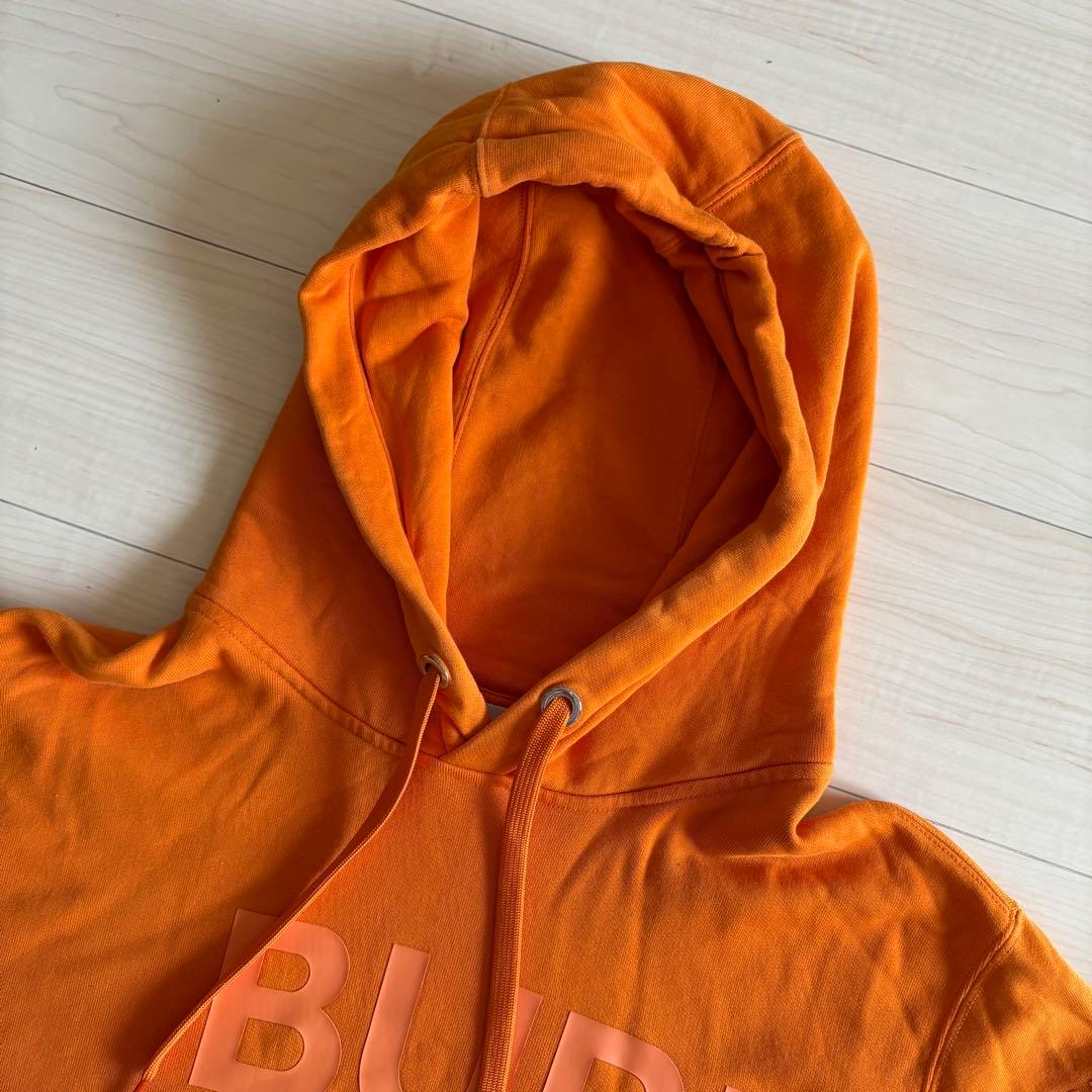 Burberry フード付きパーカー オレンジ