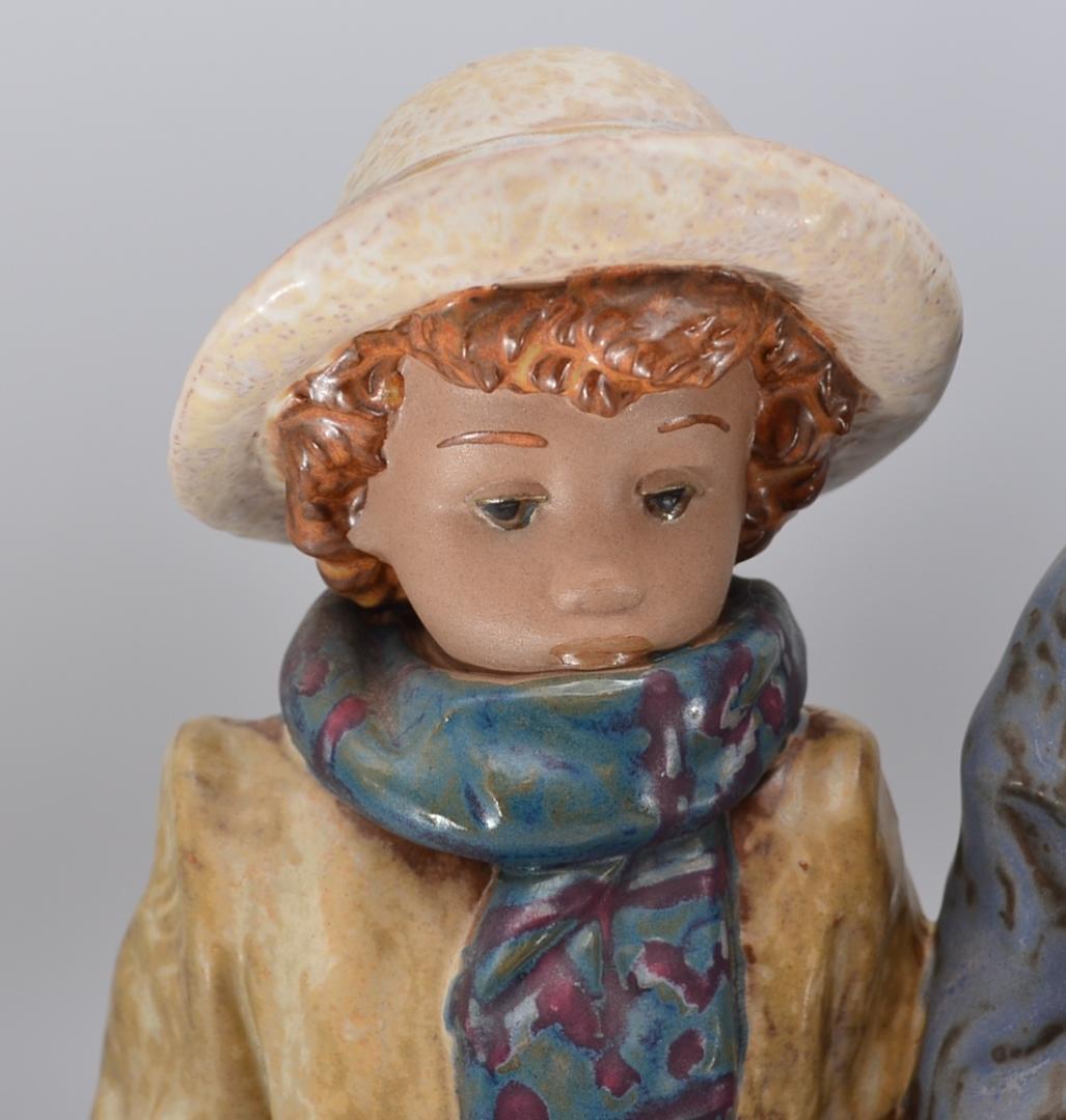 寒い日の登校　＃2242　No2　★リヤドロ　スペイン　グレスコレクション　絶版