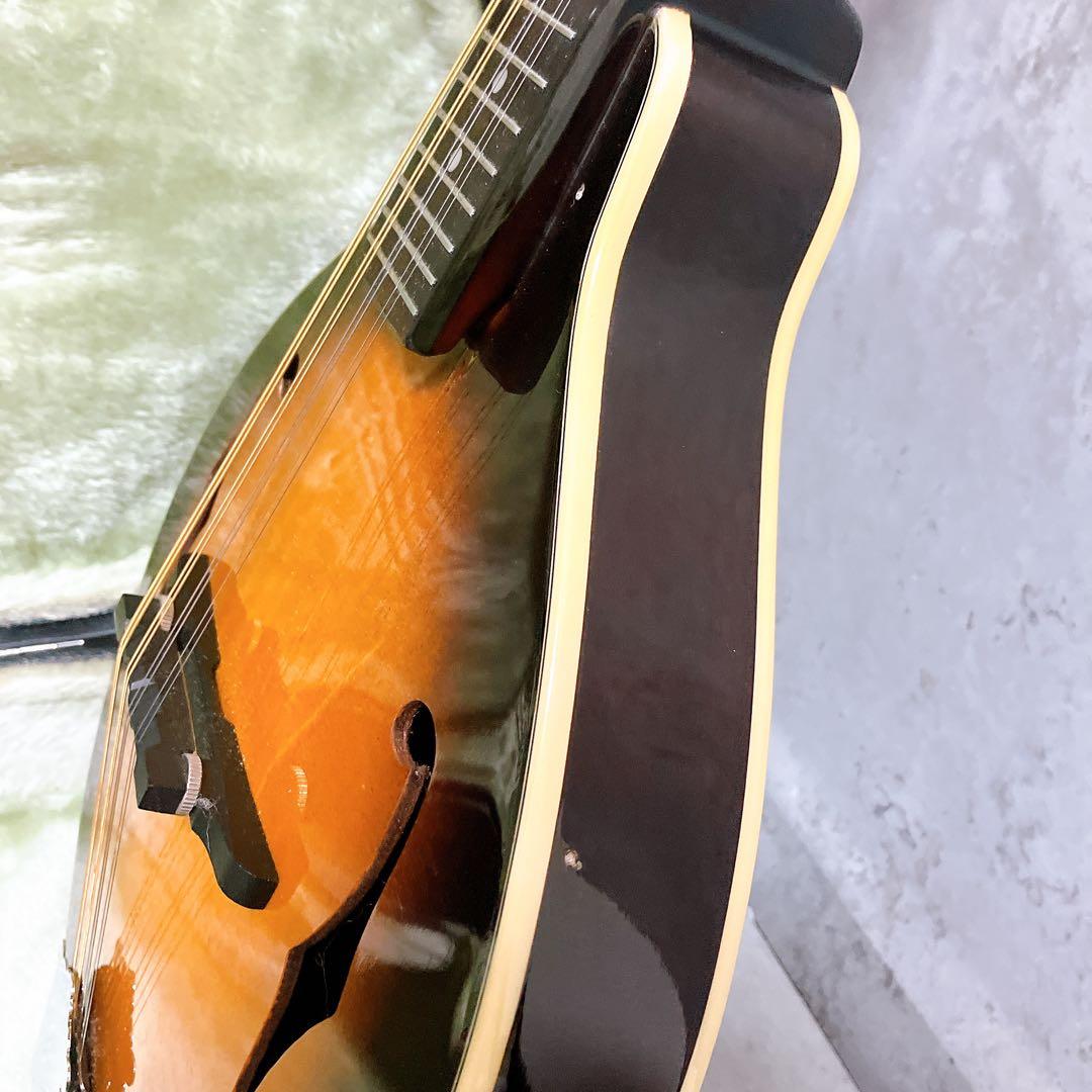 【希少・美品】Aria フラットマンドリン Am-200 BS ハードケース付き