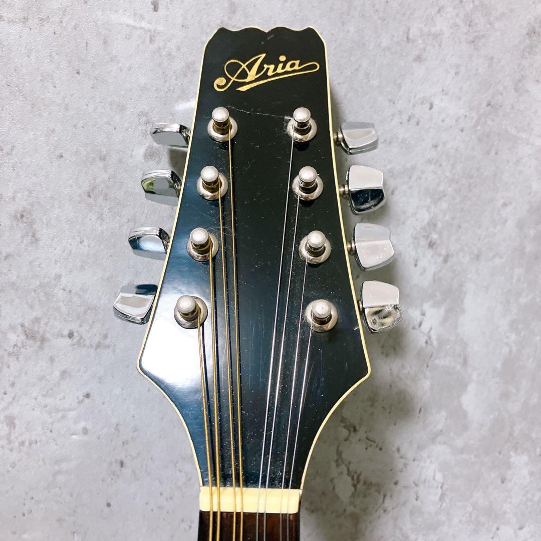【希少・美品】Aria フラットマンドリン Am-200 BS ハードケース付き