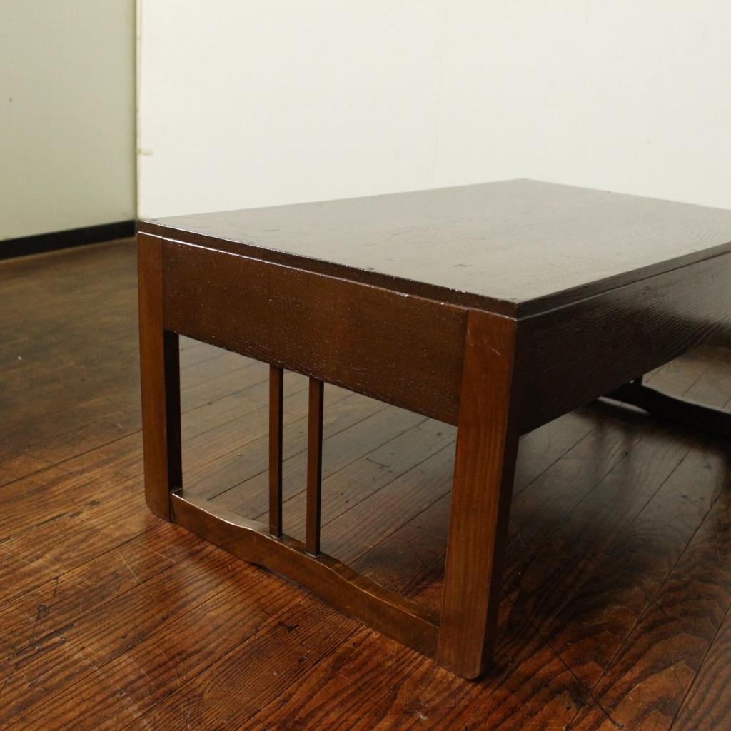 昭和レトロ！古い文机！時代箪笥テーブルローボードテレビ台店舗古家具作業台無垢材