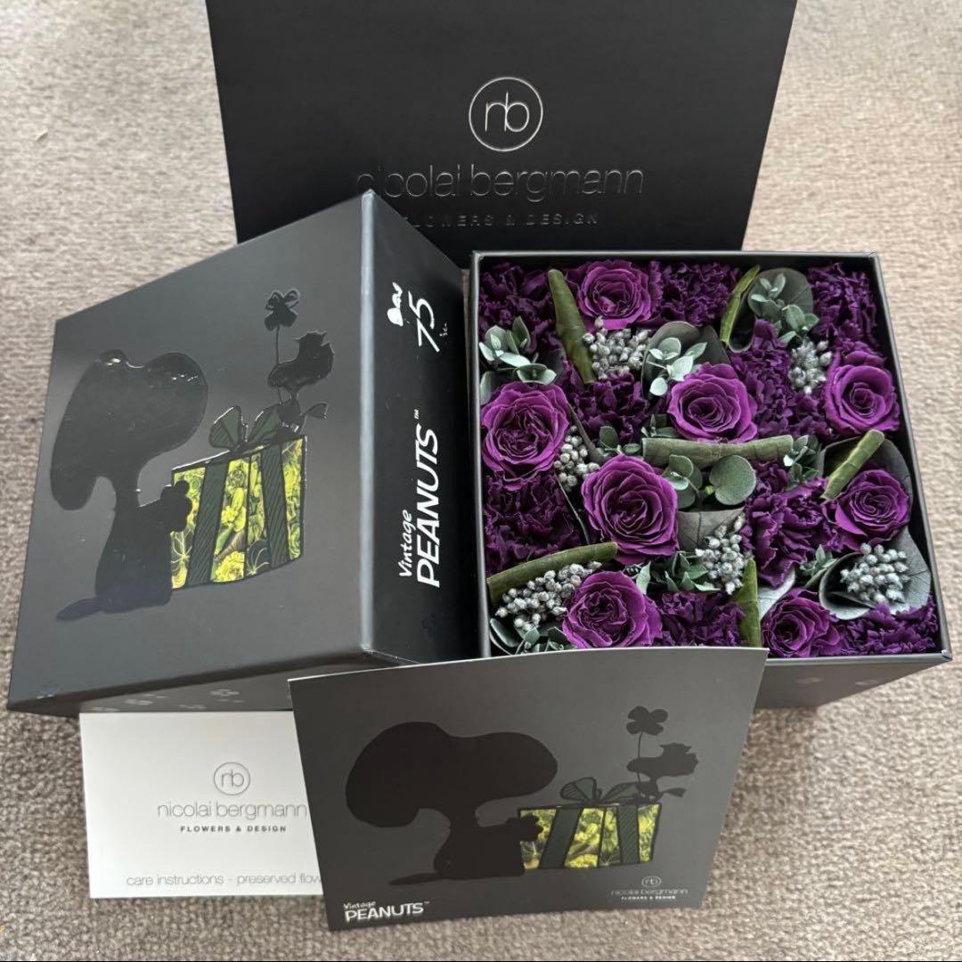 Nicolai Bergmann meets PEANUTS. プリザーブド