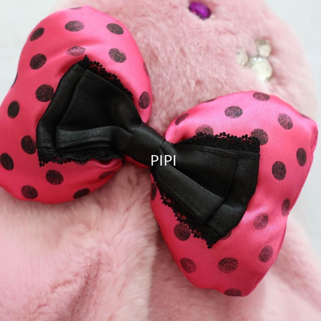 ディズニー　ミニー　ビジュー　ファンキャップ　ピンク