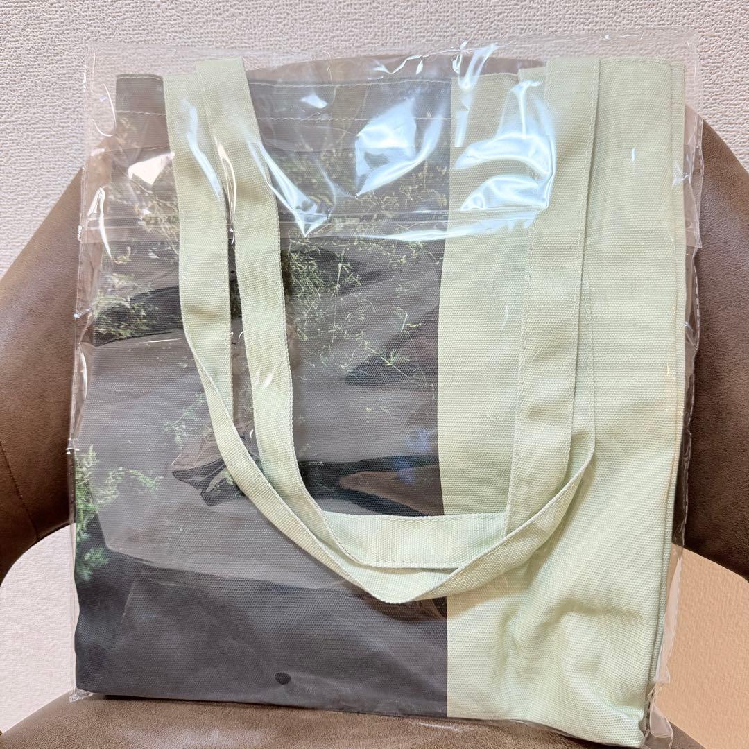 【新品】JENNIE 写真展 トートバッグ グリーン BLACKPINK ジェニ