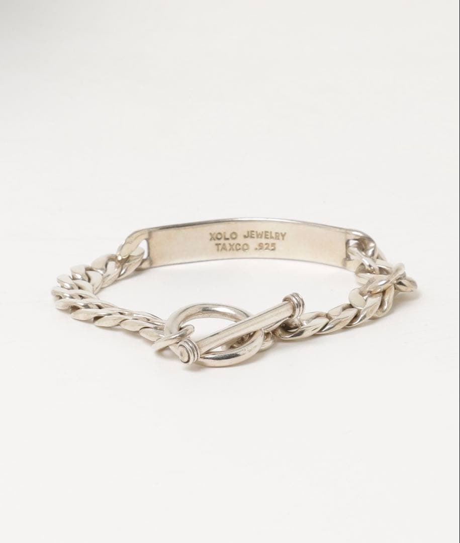 アクセサリー Xolo Jewerly ID Basic Link Bracelet 8mm