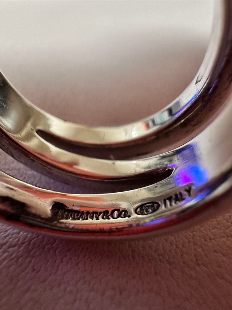Tiffany&Co. ティファニー オープン ダイアグナルリング 13号