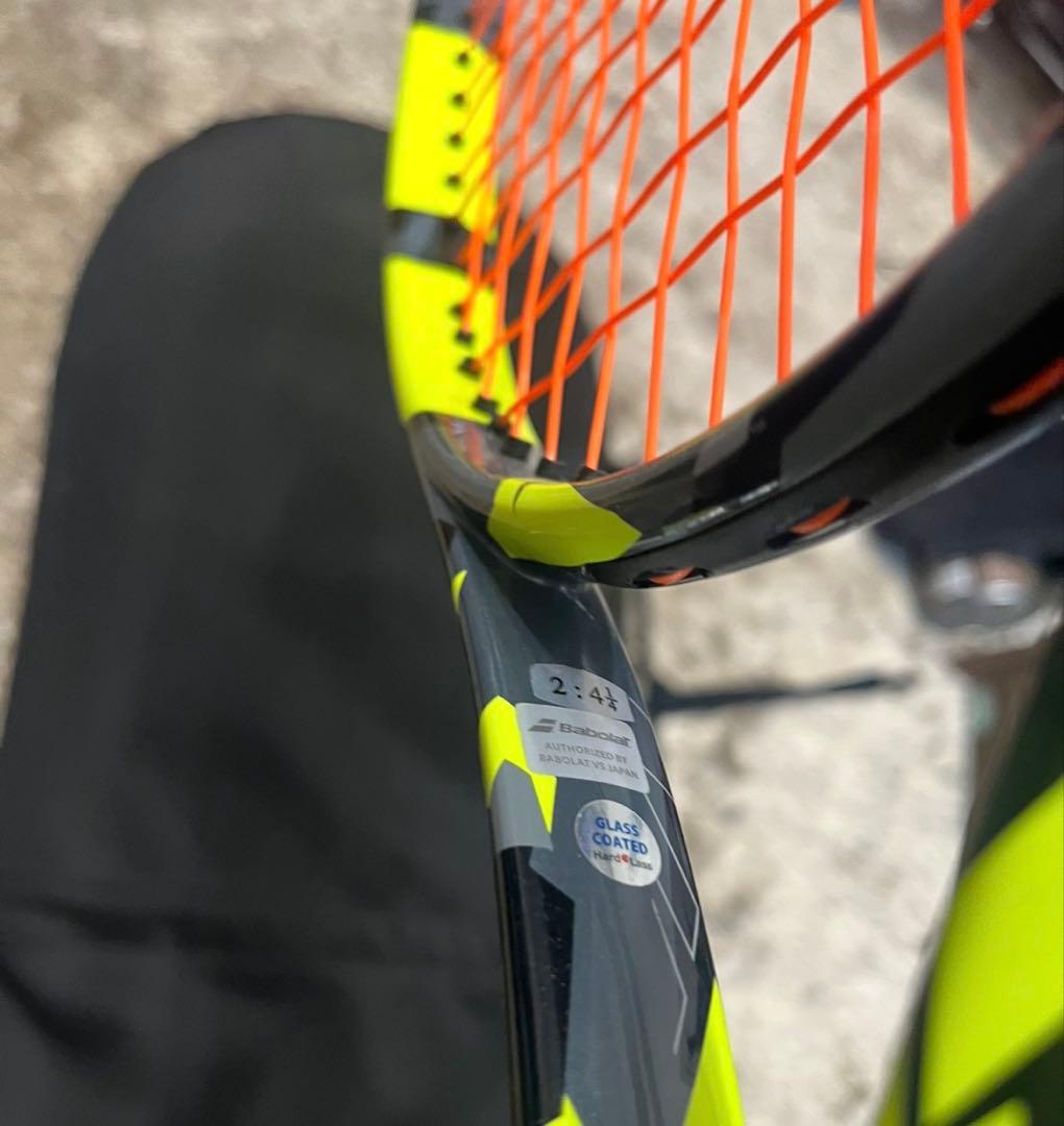 Babolat ピュアアエロ98 ガラスコーティング済