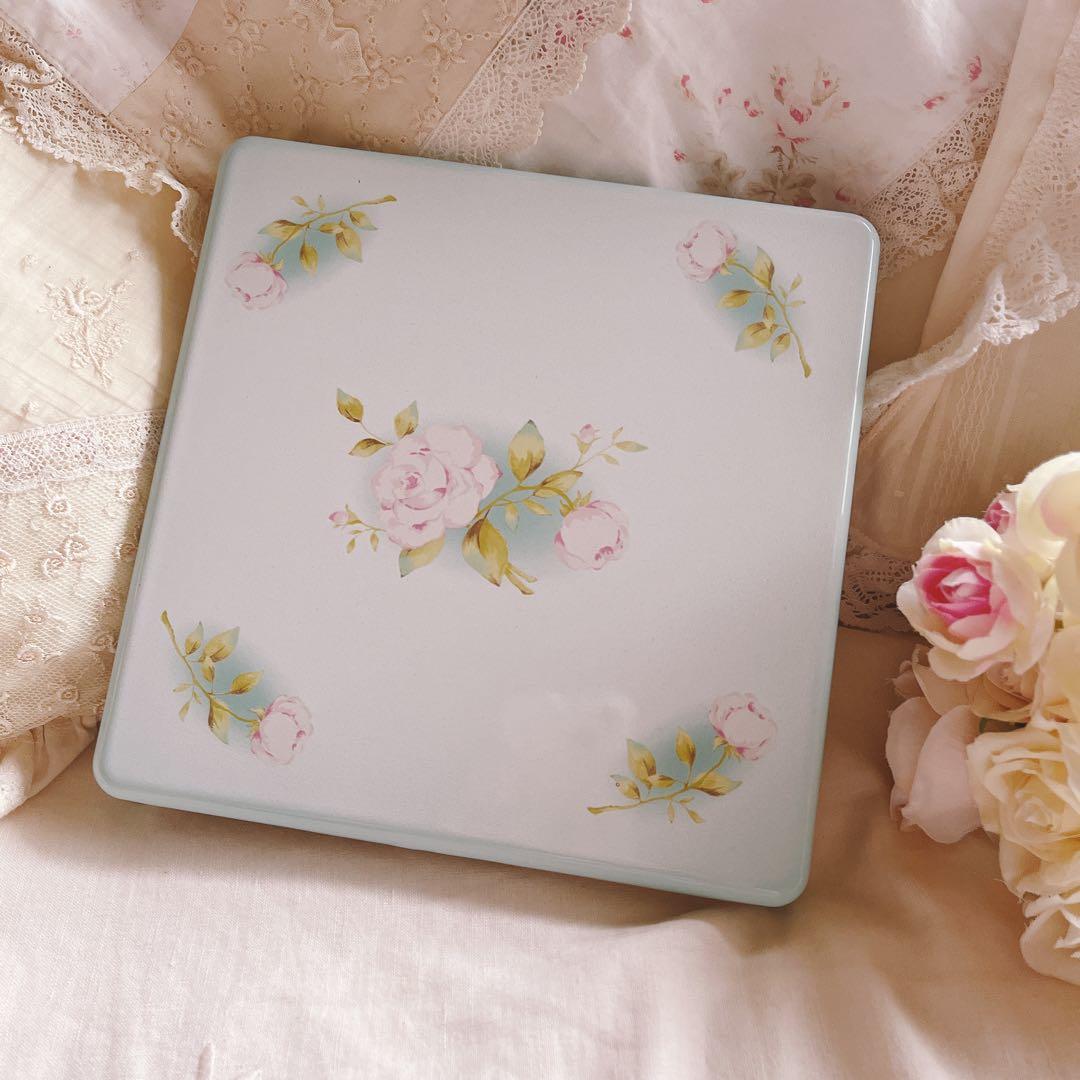 お値下げ♡イマンポワージュホーロー鍋敷きマニーフレンチカントリー雑貨ノリタケ薔薇