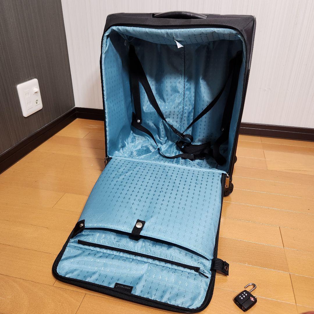 【使用回数わすが】プロテカ マックスパス ソフト 2 ブラック 機内持込