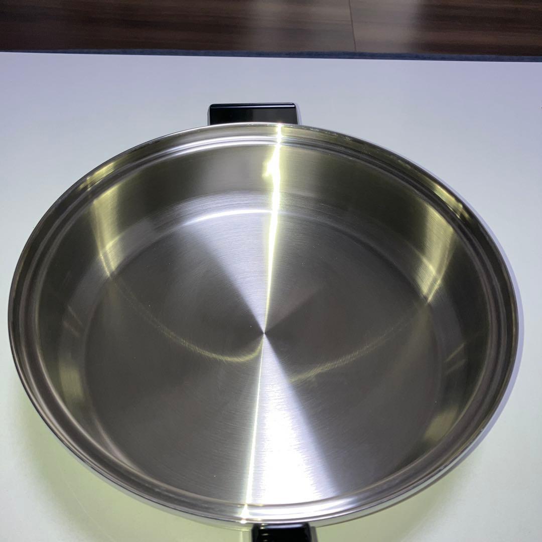 ★未使用★ inkor インコア IH対応品 大フライパン 蓋付き