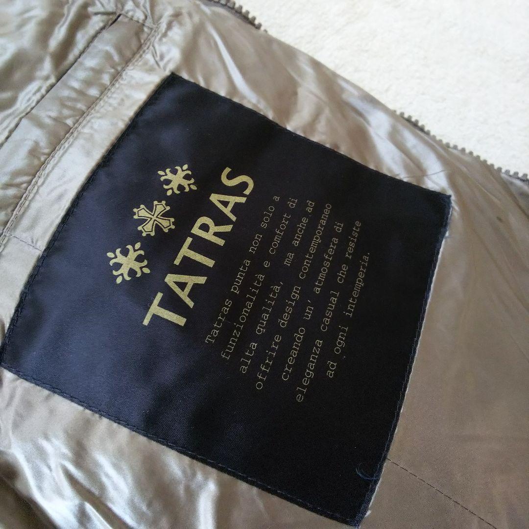 【美品 M】TATRAS タトラス ダウンコート キルティング ベルト