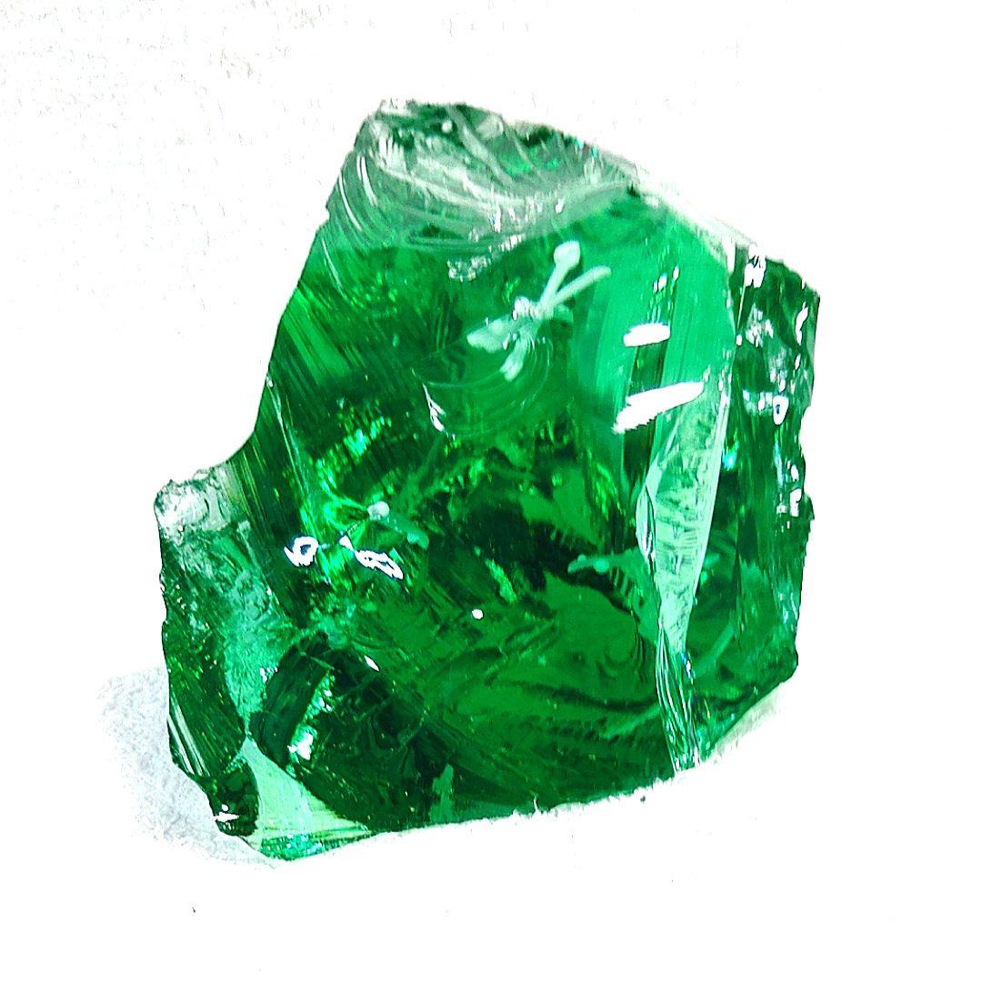 ☆オブシディアン天然石原石☆クロムグリーン☆天然ガラス約1.2kg