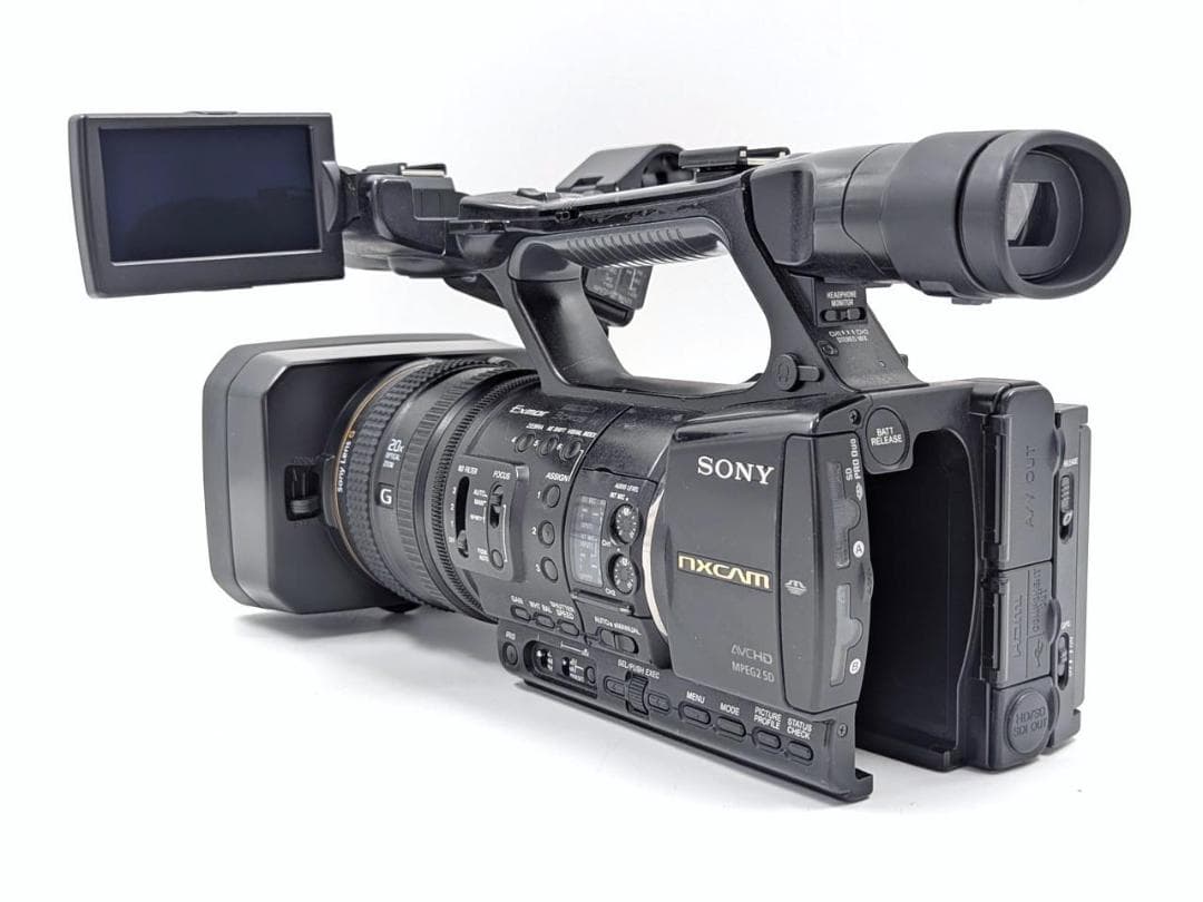 プロ向け AVCHD NXCAMカムコーダー HXR-NX5J