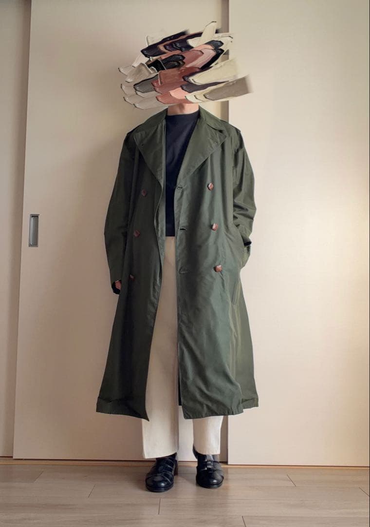 古着 ミリタリートレンチコート