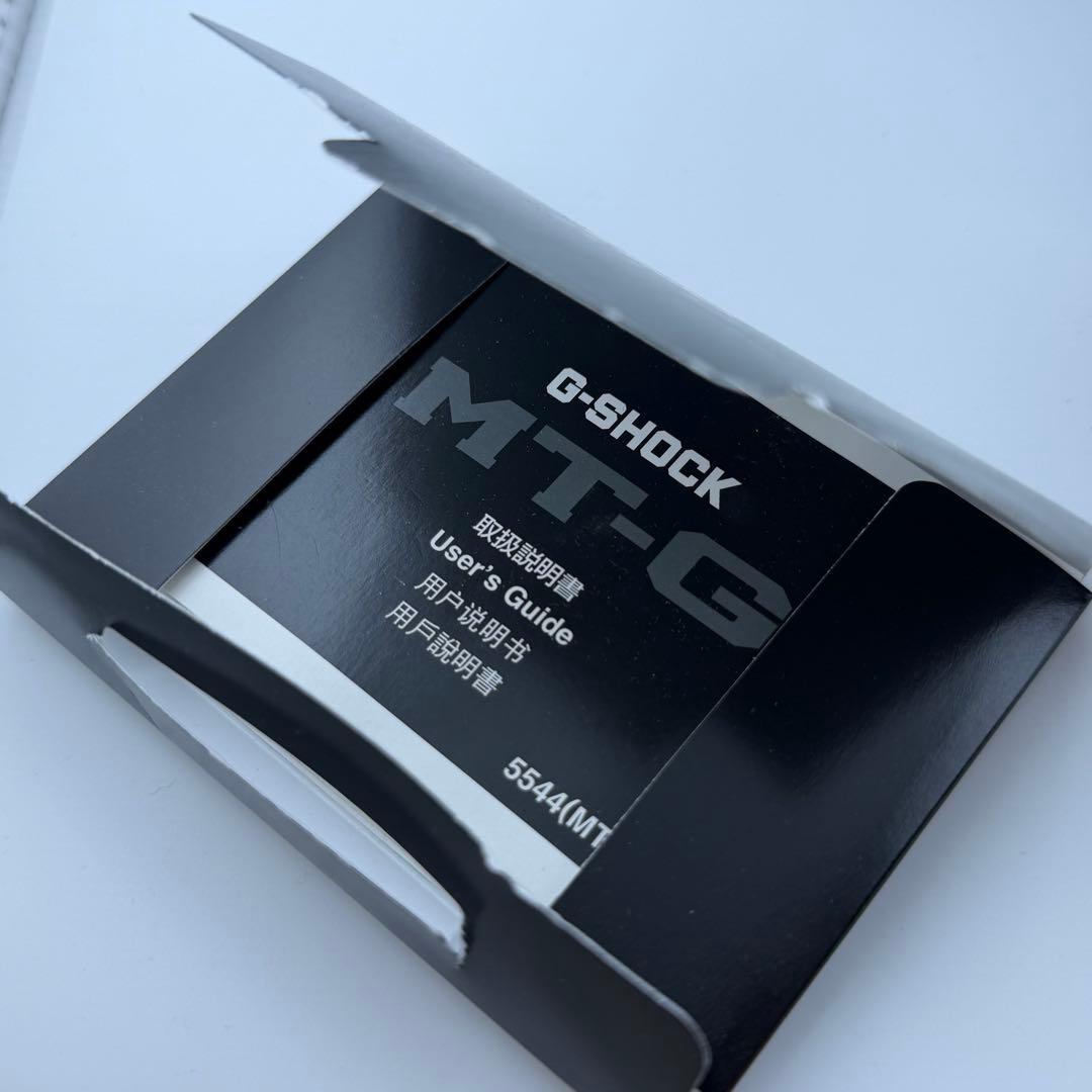 【電池交換済】カシオ　G-SHOCK MTG-B1000D-1AJF 箱付　2