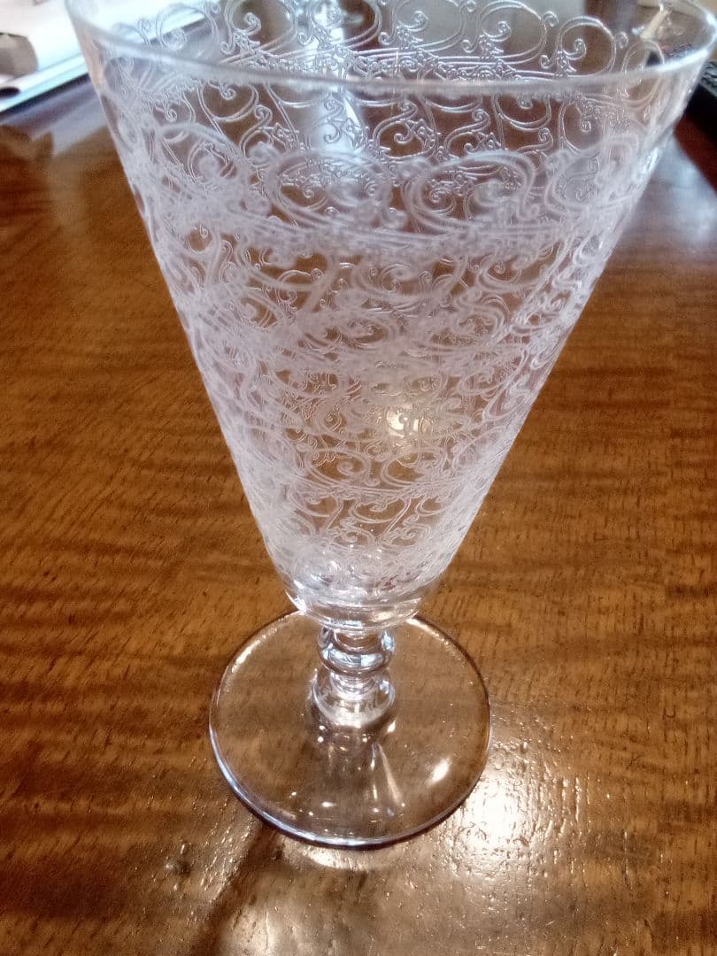 フランス オ—ルドバカラ シャンパングラス 「ロ—ハン」