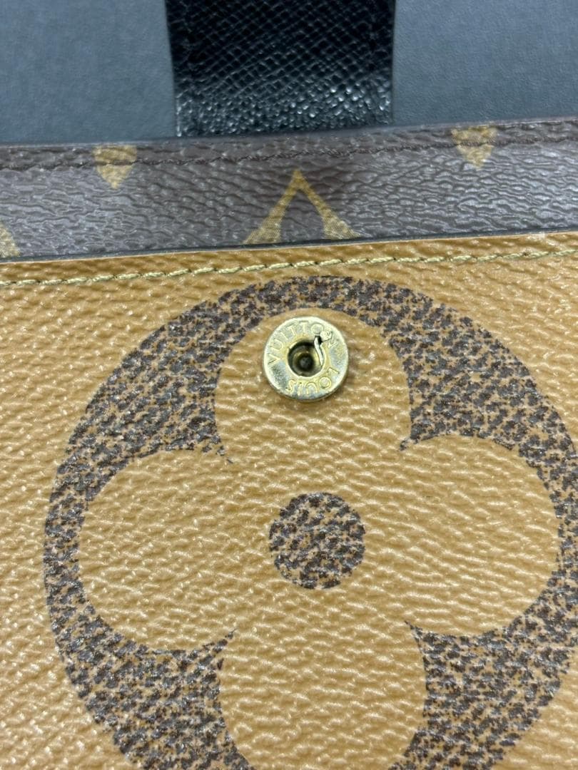 ルイ・ヴィトン ポルトフォイユ ジュリエット モノグラムリバース 二つ折り 財布