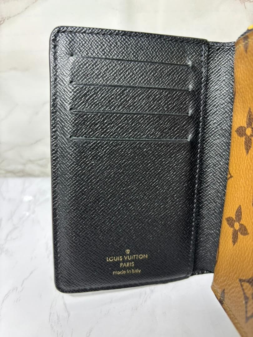 ルイ・ヴィトン ポルトフォイユ ジュリエット モノグラムリバース 二つ折り 財布