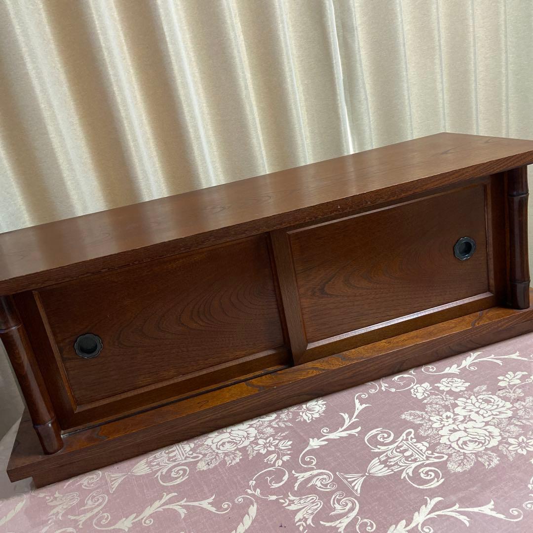 昭和レトロ 床の間飾り棚 テレビ台 和モダン ローボード