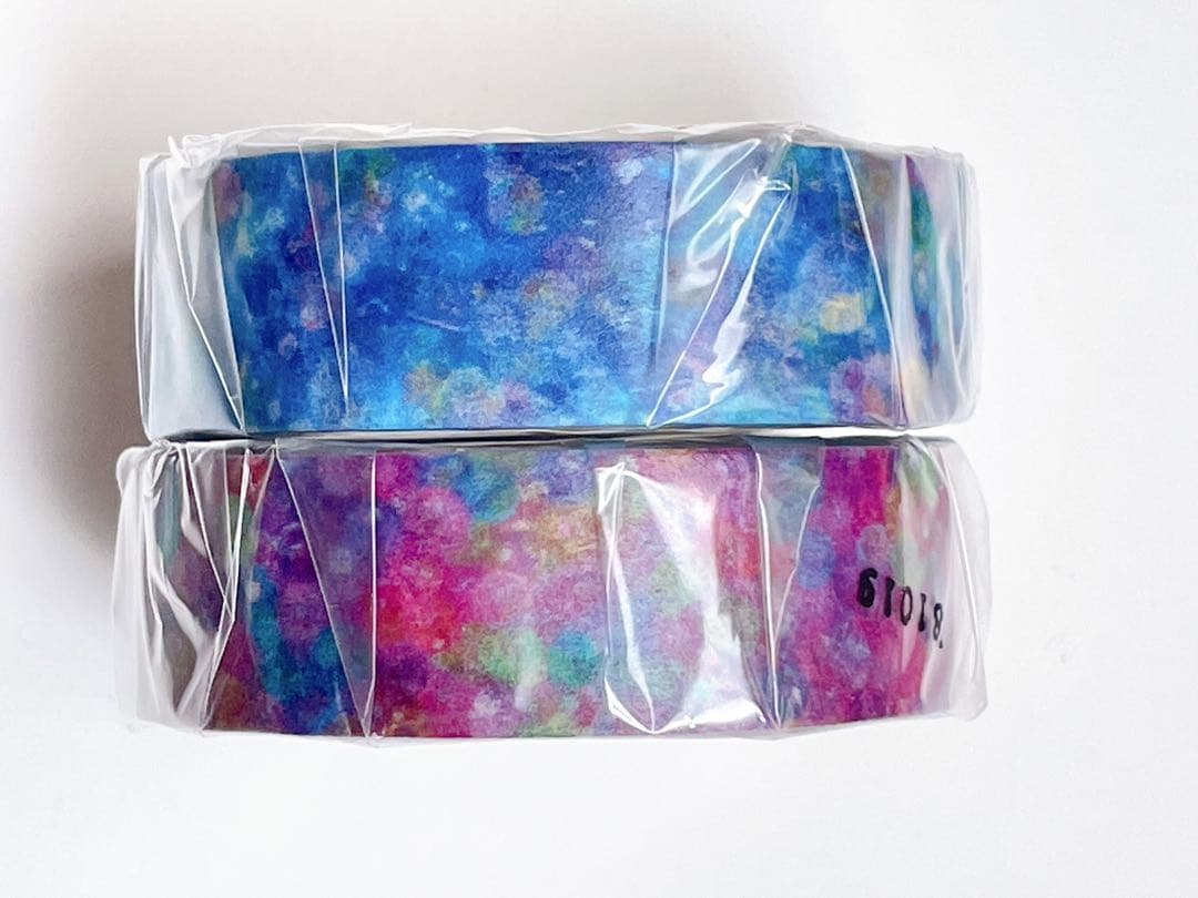 ラップル★ブルービーズ、ピンクビーズ廃盤レア品レアマステマスキングテープ紙モノ