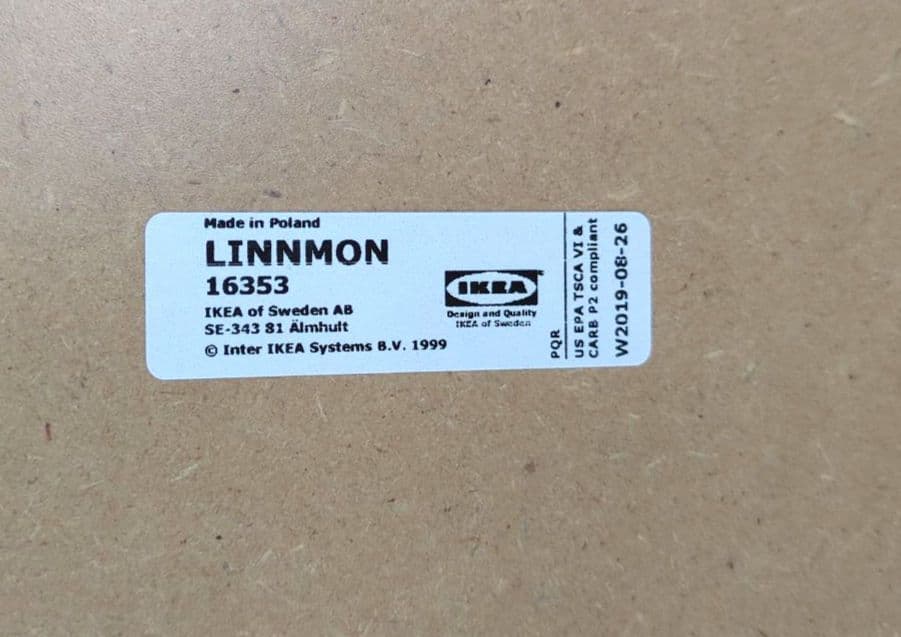 イケア テーブル 天板のみ 2枚セット LINNMON 150×75×3.5