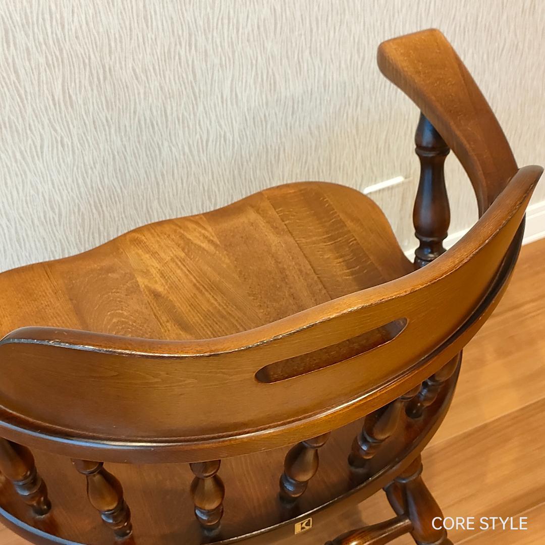 飛騨産業　キツツキ　ウィンザーアームチェア　キャプテンチェア