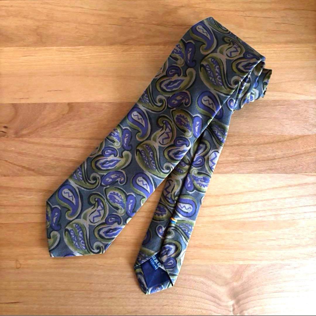 未使用 24AW BEAMS F × ROSS MILANO ペイズリーネクタイ