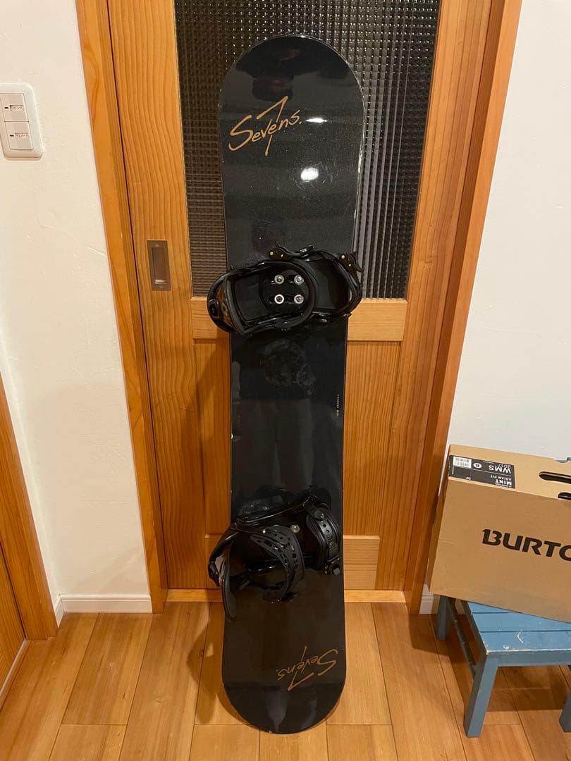 Sevens 147cm / SALOMON スノーボード2点セット