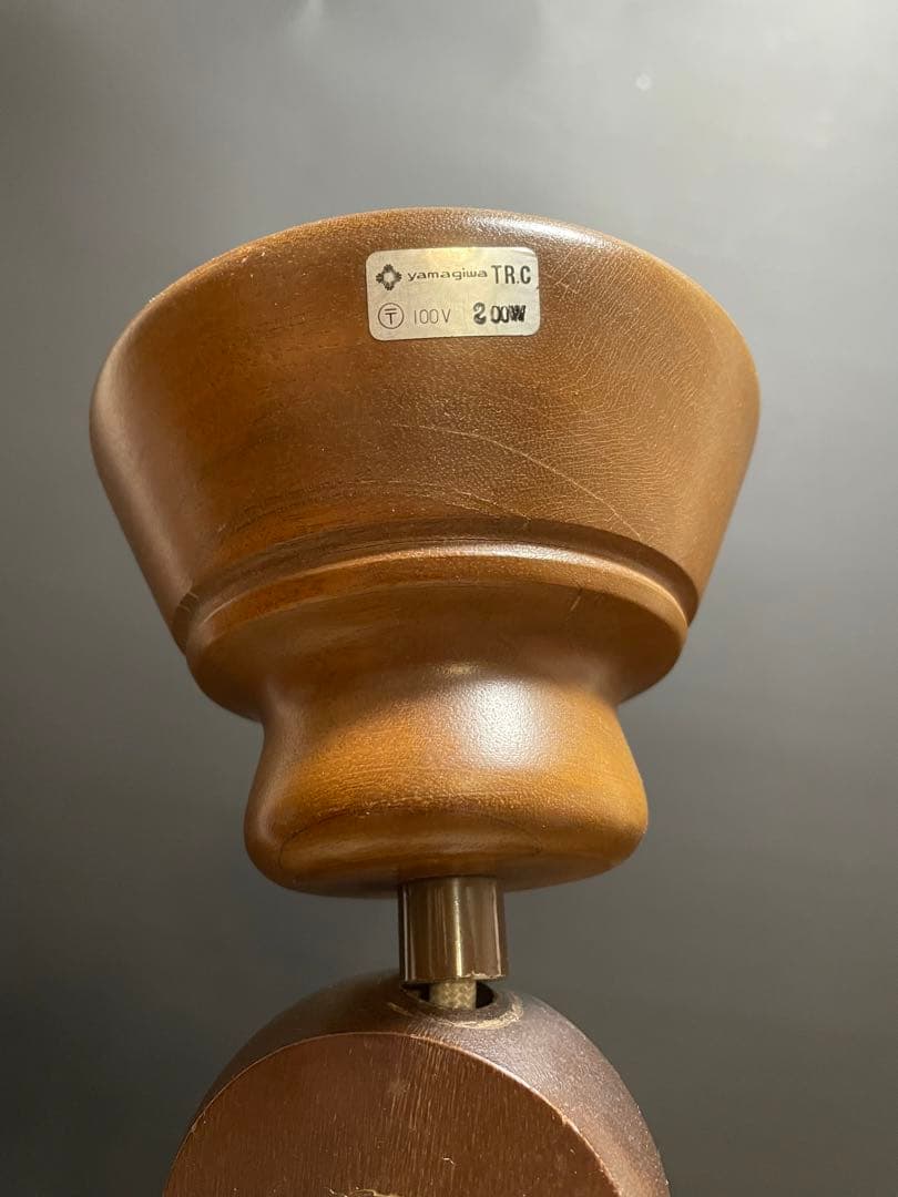 希少　ビンテージ ペンダントライト 吊り下げ　yamagiwa ヤマギワ