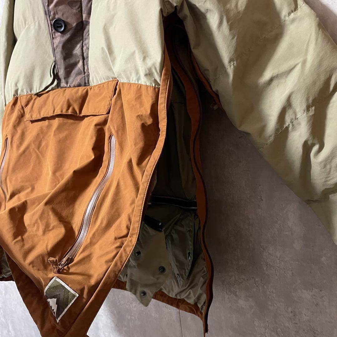Burtonバートンスキーウェアスノーボードジャケットハーフジップパーカーフード