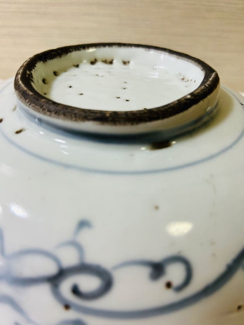 清時代染付け皿