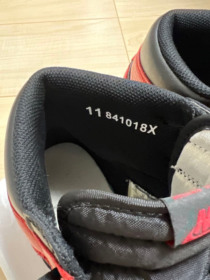 U*Y様 ナイキ エアジョーダン1 AJ1 jordan1 ブレッド　BRED(