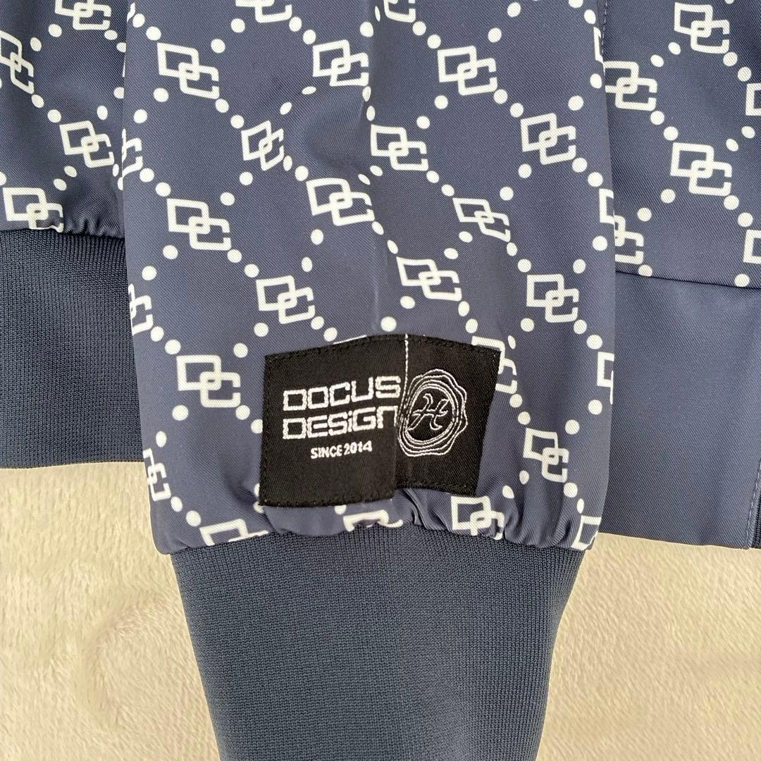 DOCUS ドゥーカス hoodie ゴルフウェア　パーカー　総柄　XL