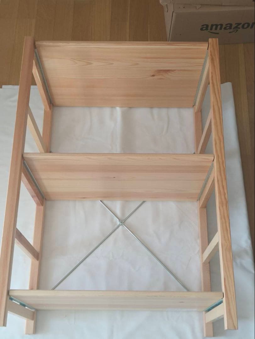 無印良品パイン材ユニットシェルフ