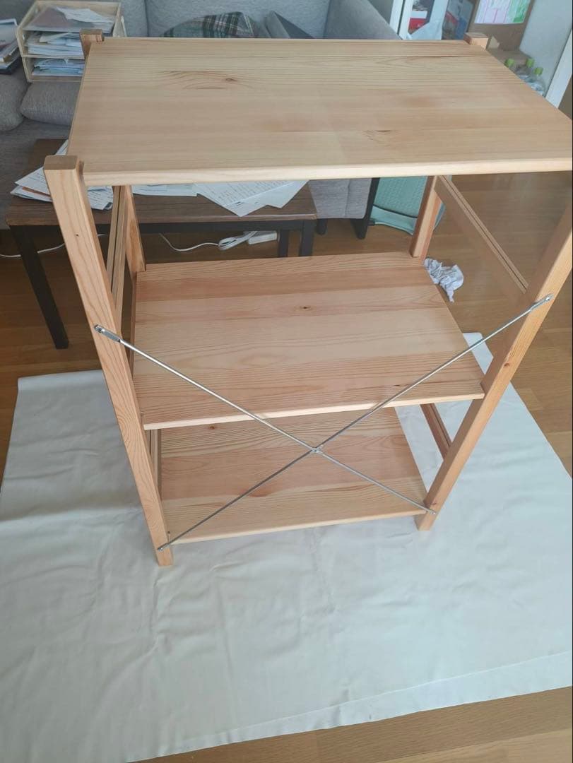 無印良品パイン材ユニットシェルフ